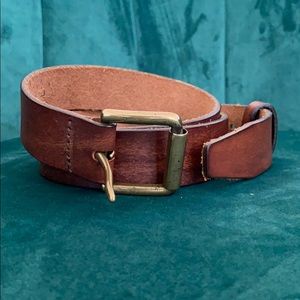 J Crew Brown Leather Belt